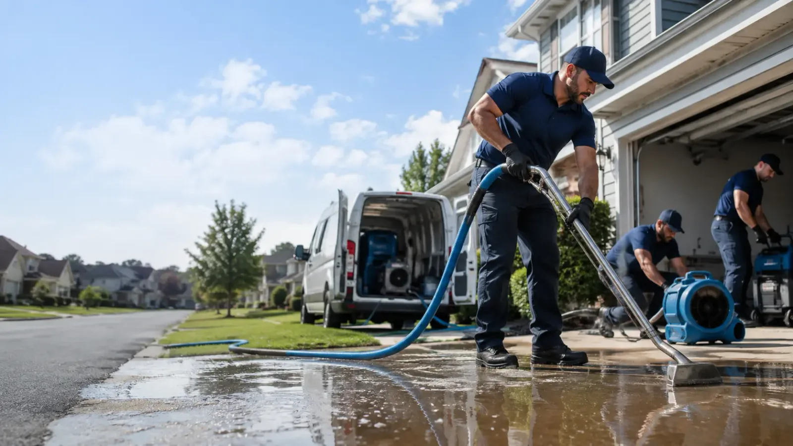 Flood Damage Restoration in Kossuth, PA
